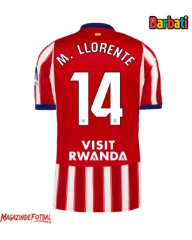 Atletico Madrid Marcos Llorente #14 Tricou Fotbal Replică 2026-27 Barbati Acasa